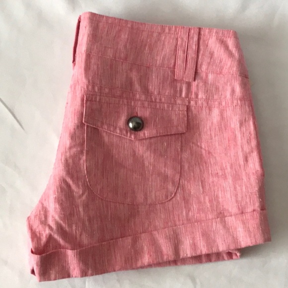 New G BY GUESS Pink Shorts SZ 24 - Picture 3 of 4